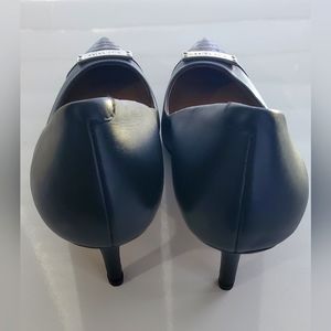 Coach Womens Black Leather Pumps Size 8M